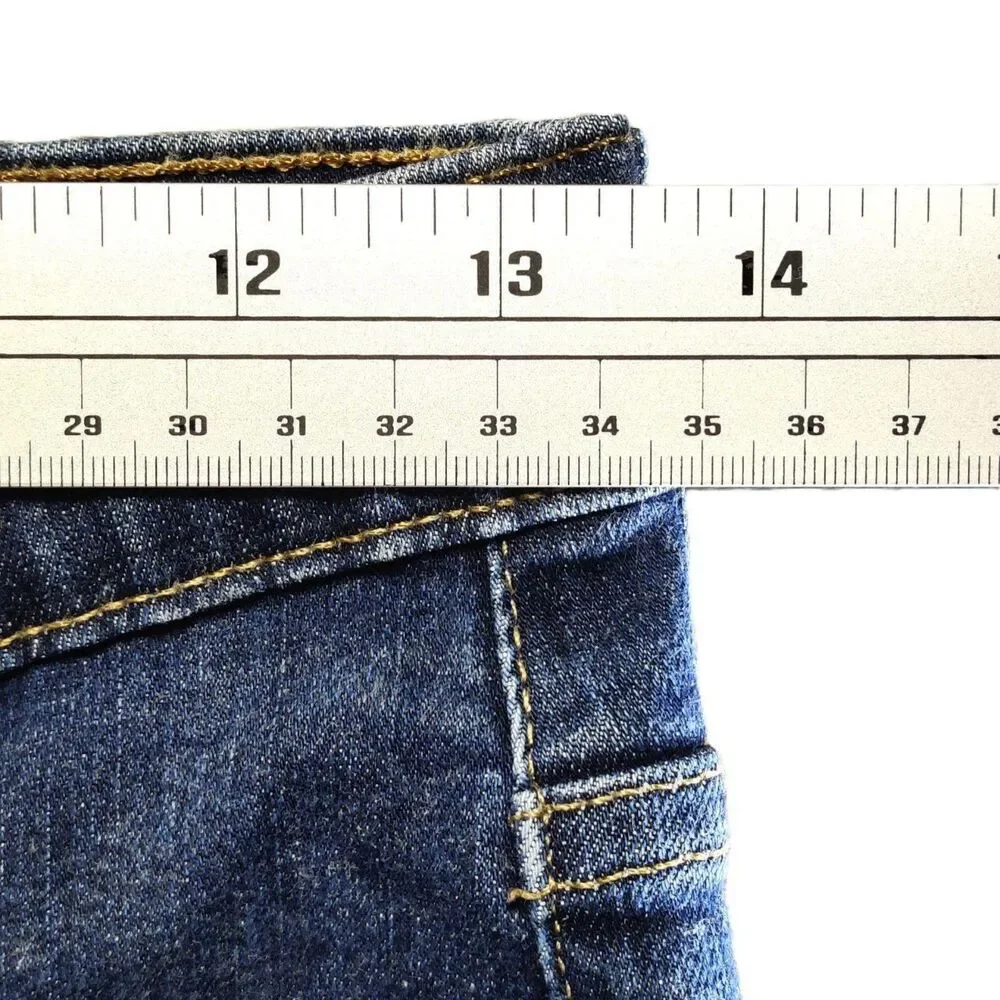 J.Crew Billie Demi Boot Crop Jeans Women's 27 High Rise Dark Wash Stretch Denim